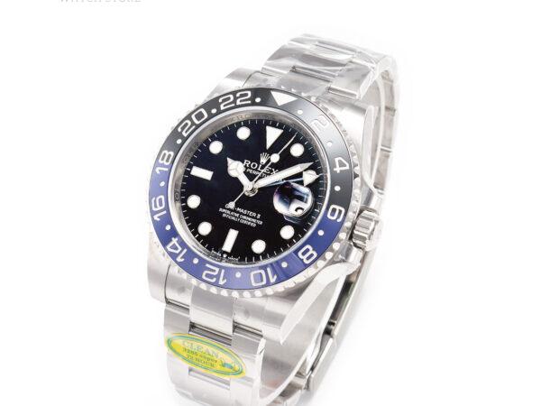 GMT-Master II 126710 BLNR Clean Black/Blue Ceramic 904L Steel Best Edition on Oyster Bracelet DD3285 CHS - Image 4